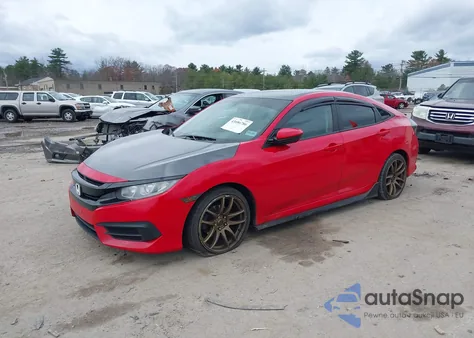 2016 Honda Civic Lx z USA, uszkodzony, nr VIN 2HGFC2F58GH527680